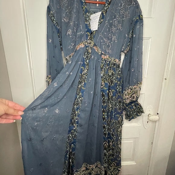Free People Samira Maxi Top in Floral - Picture 3 of 14